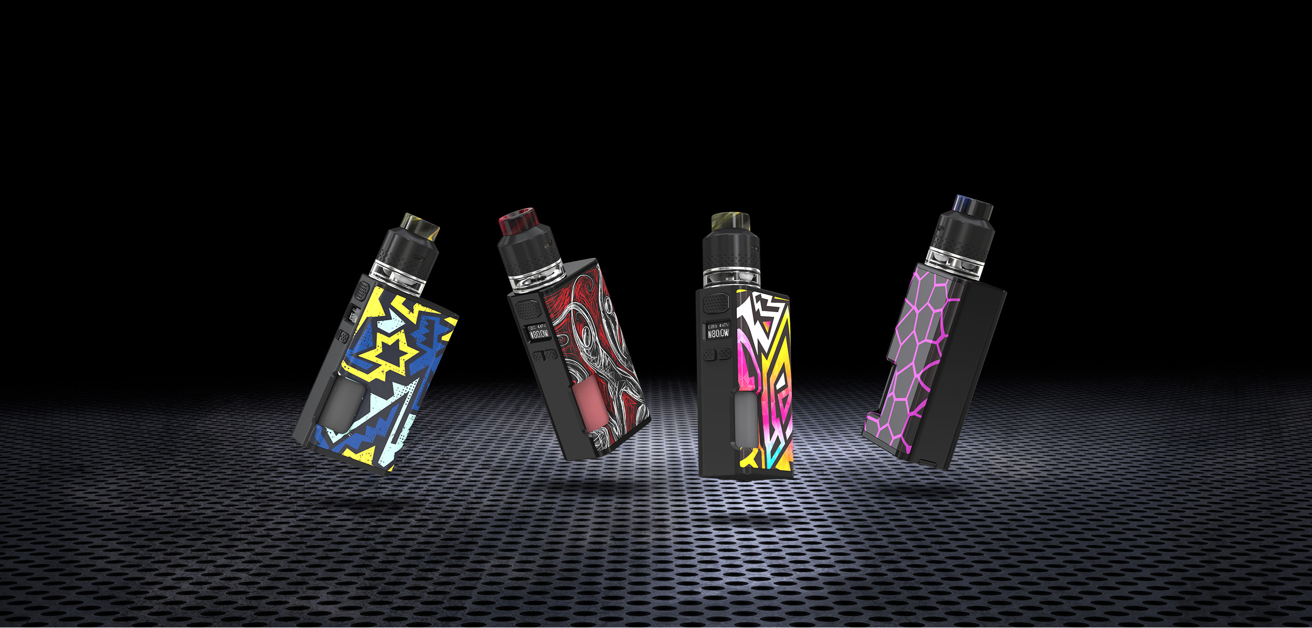 Wismec LUXOTIC SURFACE 80W Squonk Box Mod LUXOTIC-SURFACE_18